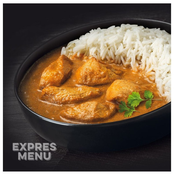 Expres menu KM Butter chicken s basmati rýží készétel