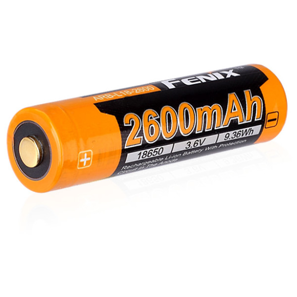 Tölthető elem Fenix 18650 2600 mAh (Li-Ion)