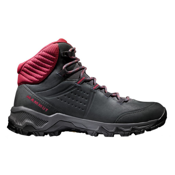 Női túracipő Mammut Nova IV Mid GTX® Women fekete/piros