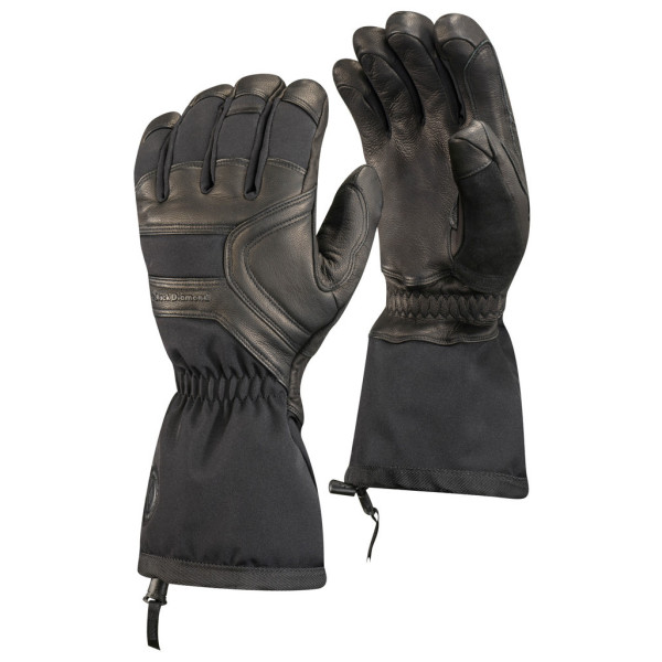 Black Diamond Crew Gloves síkesztyű fekete Black (0002)