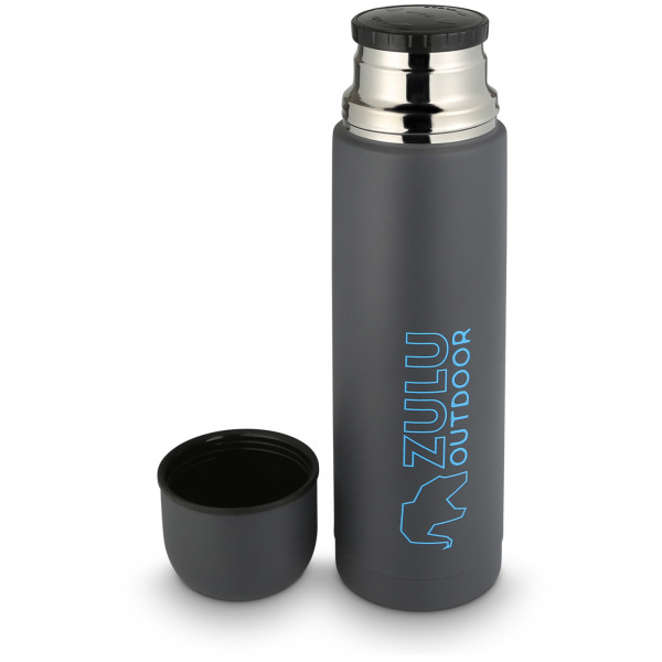 Zulu Vacuum Flask 0,75L termosz szürke/kék grey/blue