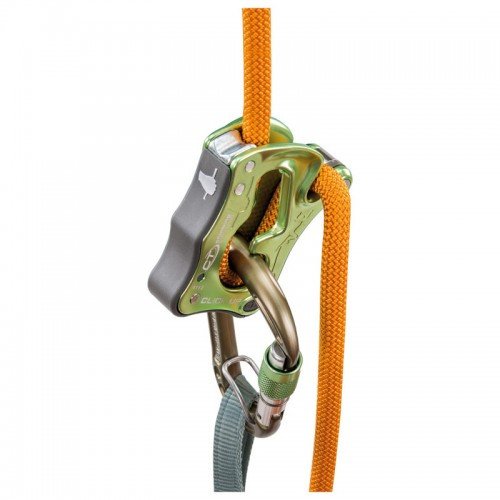 Biztosító Climbing Technology Click Up Green HMS karabinerrel