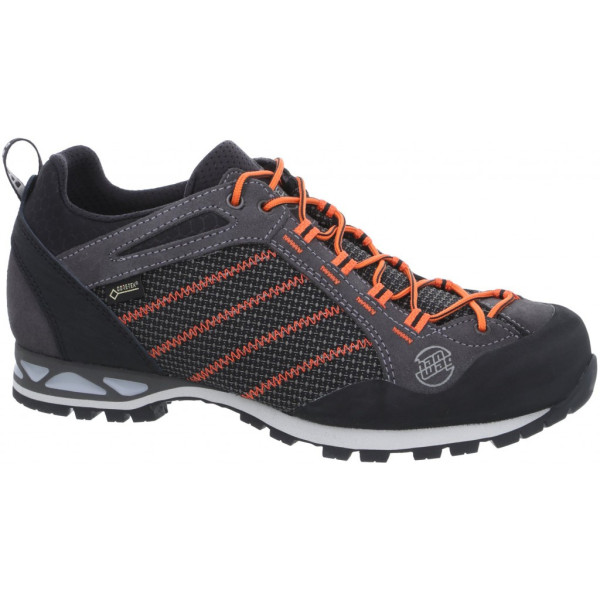 Férfi cipő Hanwag Makra Low GTX Asphalt/Orange