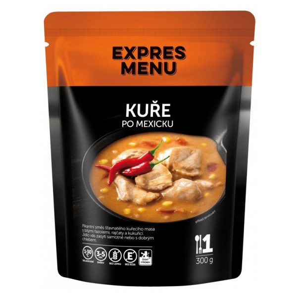 Expres menu Csirke Mexikói módra 300 g készétel