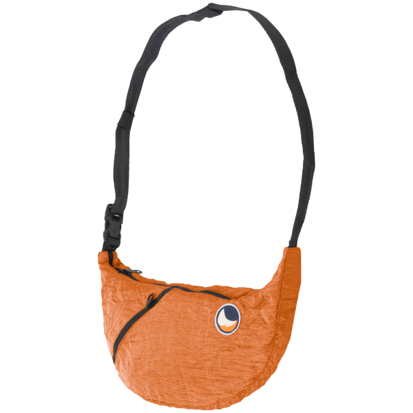 Ticket to the moon Upcycled Sling Bag Premium övtáska narancs Terracotta