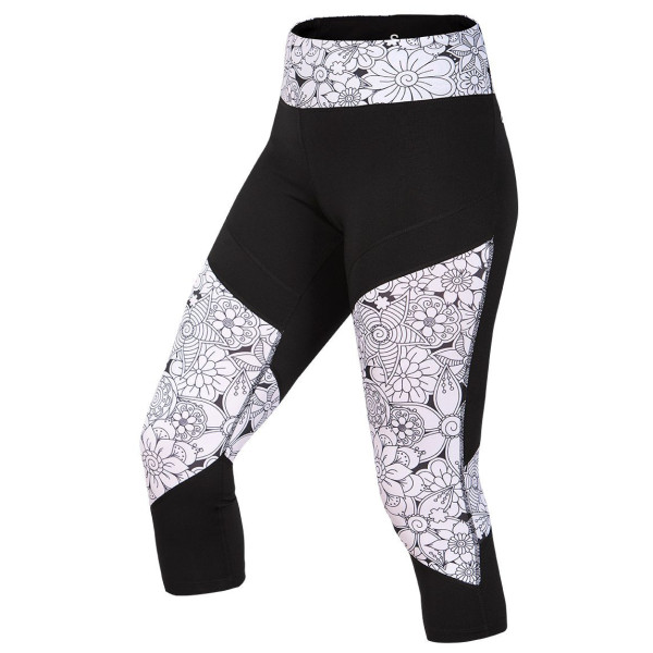 Női 3/4-es legging Ocún Rhea 3/4 Leggings fekete