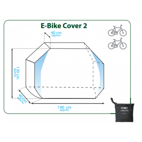 Brunner E-Bike Cover 2 takaró ponyva