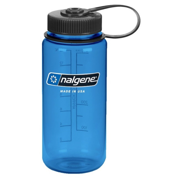 Nalgene Wide Mouth 0,5l kulacs k é k Blue/Black