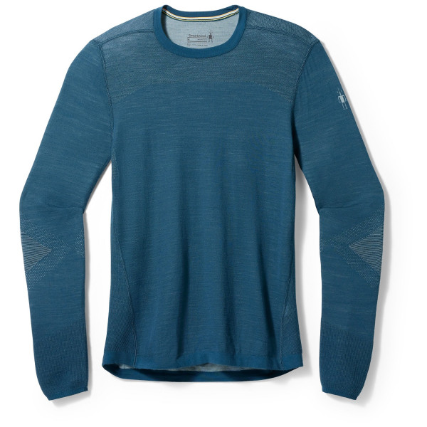 Smartwool M Intraknit Thermal Merino Bl Crew férfi funkcionális póló kék Twilight Blue