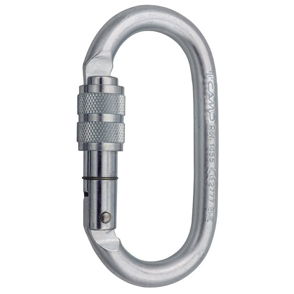 Karabiner Camp Oval Pro Lock ezüst