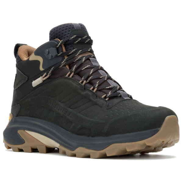 Merrell Moab Speed 2 Ltr Mid Wp férfi túracipő fekete/barna Black