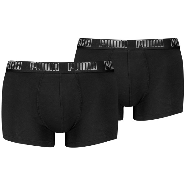 Puma Everyday Trunk 2P férfi boxer fekete Black