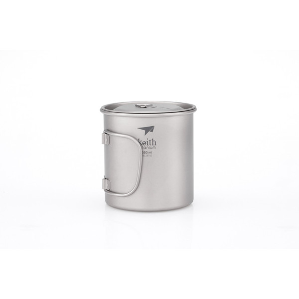 Bögre Keith Titanium Single-Wall Titanium Mug 550 ml