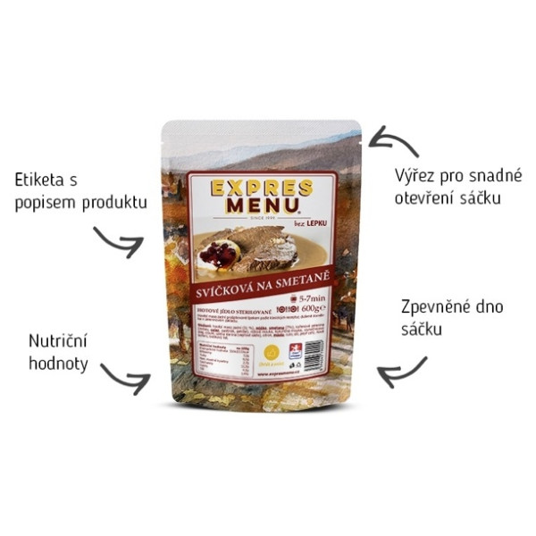 Expres menu Szarvas pörkölt 300 g