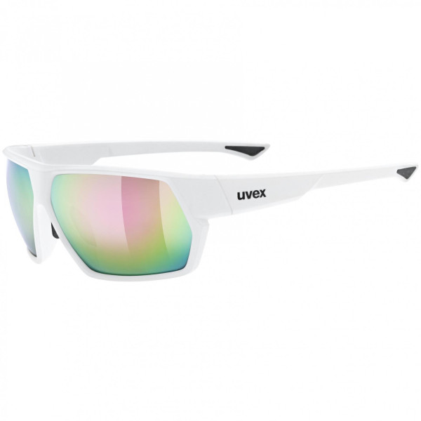 Uvex Sportstyle 238 sport szemüveg fehér/rózsaszín White Matt/Mirror Pink