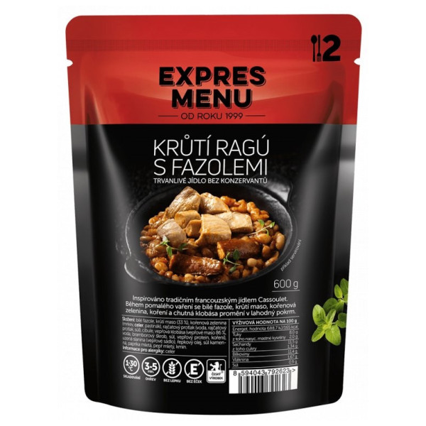 Expres menu Pulykaragu babbal 600 g készétel