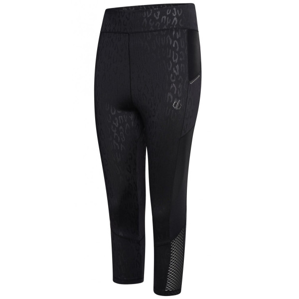 Női 3/4-es legging Dare 2b Shine Bright 3/4 fekete/szürke