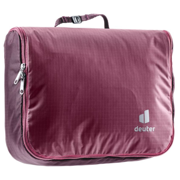 Piperetáska Deuter Wash Center Lite II burgundi vörös