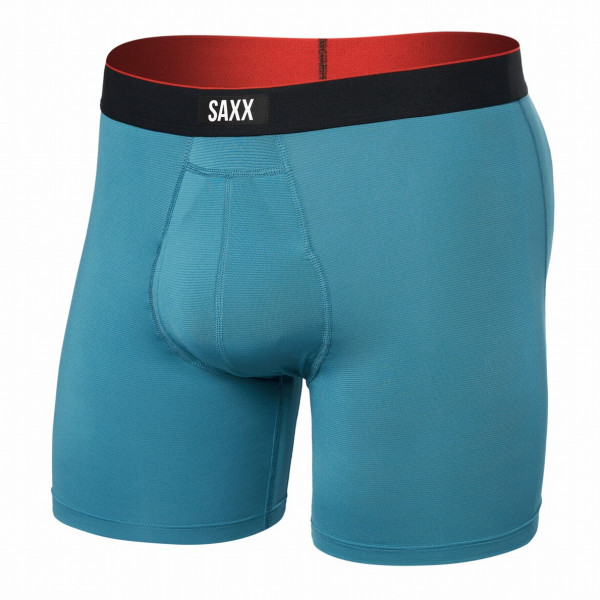 Saxx Multi-Sport Mesh Boxer Brief Fly boxeralsó kék hydro blue