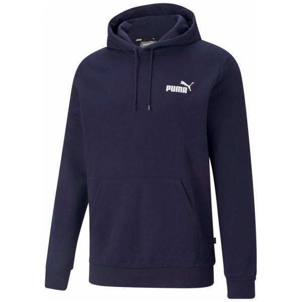 Puma ESS Small Logo Hoodie TR férfi pulóver kék Blue