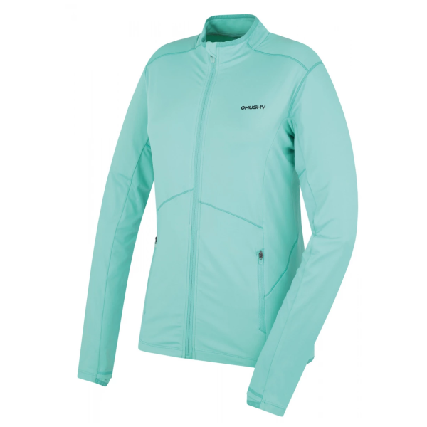 Husky Tarp Zip L női pulóver világoskék turquoise