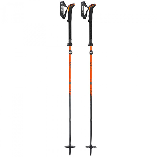 Leki Sherpa FX Carbon Strong 120 - 140cm trail running bot piros