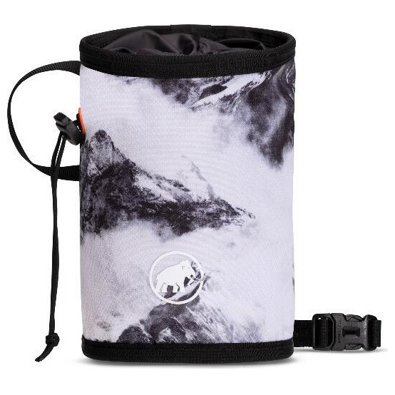 Mammut Gym Print Chalk Bag ziazsák szürke/fehér