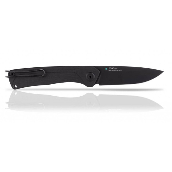 Acta non verba Z200 DLC/Plain Edge, G10/Lock Black zsebkés