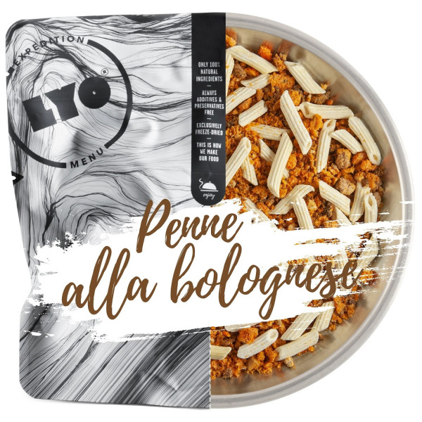 Lyo food Penne alla bolognese 370g szárított étel