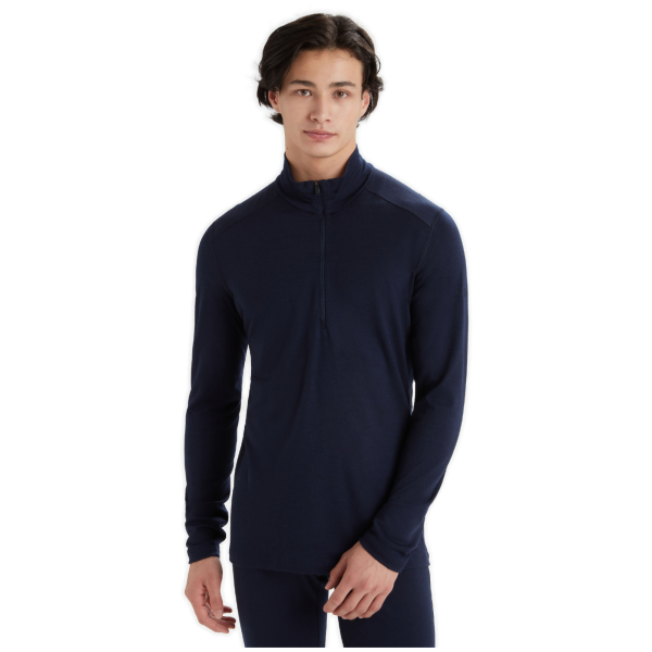 Icebreaker M 200 Oasis LS Half Zip férfi funkcionális pulóver