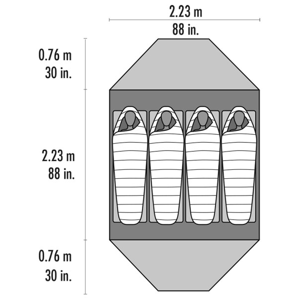 Sátor MSR Elixir 4