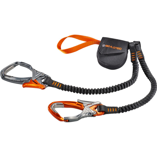 Ferrata kantár Skylotec Skyriser fekete/narancssárga