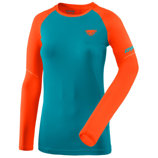 Dynafit Alpine Pro W L/S Tee női póló kék/narancs lowa