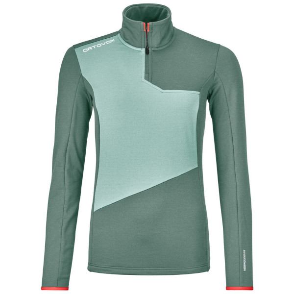 Ortovox Fleece Light Zip Neck W női pulóver