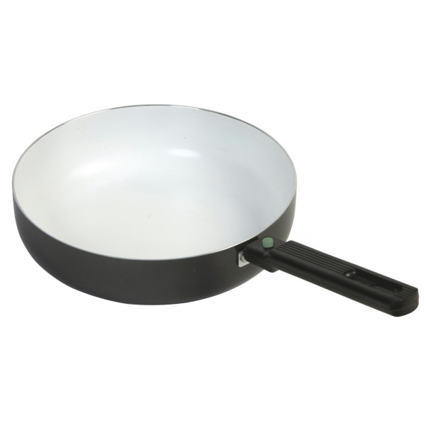 Serpenyő Bo-Camp Sprint ECO Saute pan - 28cm fekete/fehér