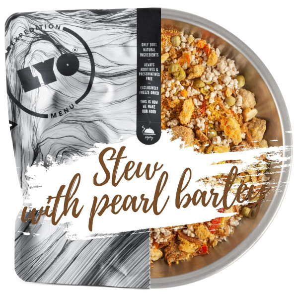 Lyo food Stew with pearl barley 500g szárított étel