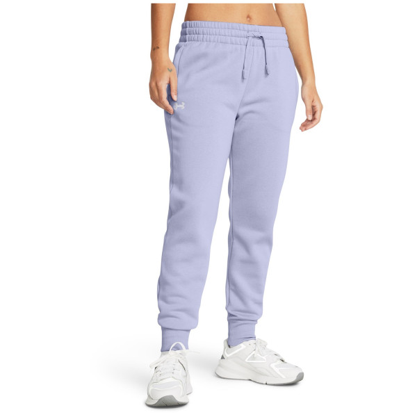 Under Armour Rival Fleece Jogger női melegítő fehér/lila Celeste/White