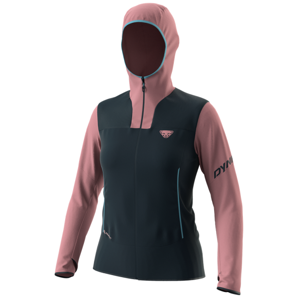 Dynafit Traverse Ptc Hooded Jacket W női funkcionális pulóver bézs mokarosa/3010