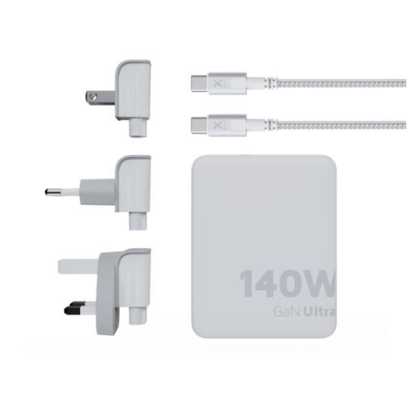 Xtorm 140W GaN Ultra Travel Charger + USB-C PD Cable töltő