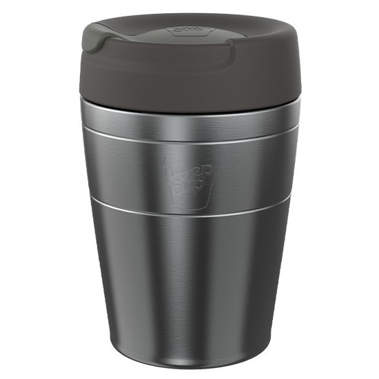 KeepCup Helix Thermal M thermo bögre szürke/fekete Nitro Gloss