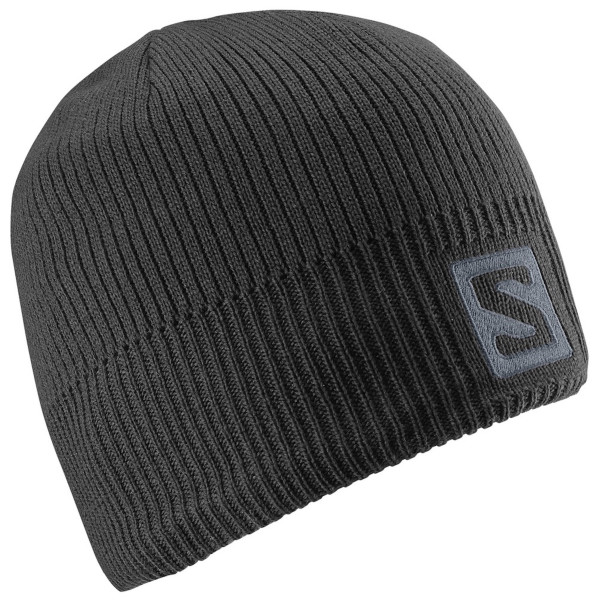 Salomon Logo Beanie sapka fekete Black