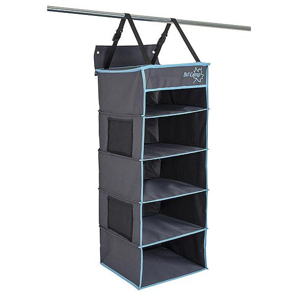 Organizer Bo-Camp 5 compartments 60x44x48 cm fekete