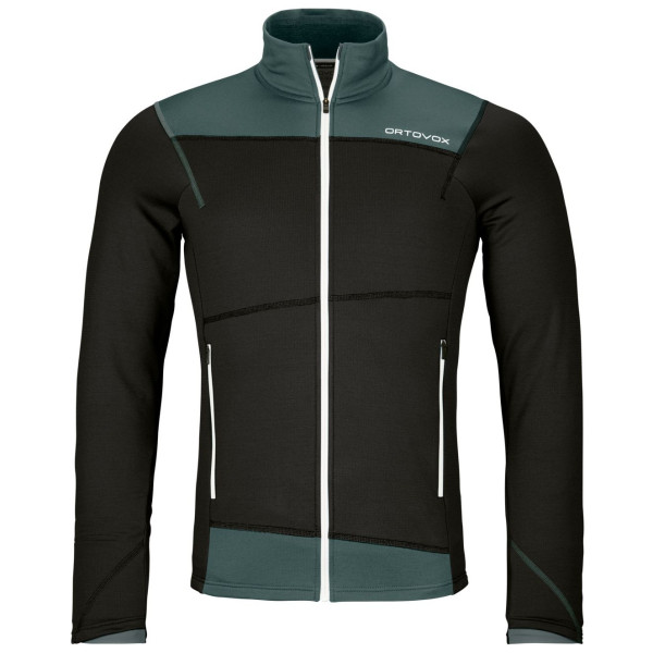 Ortovox Fleece Light Jacket M 2024 férfi pulóver fekete black raven