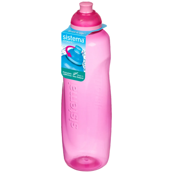 Sistema Helix Squeeze Twist ‘n’ Sip 600 ml kulacs rózsaszín