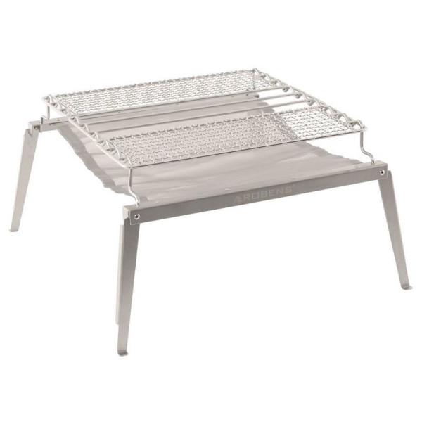 Robens Timber Mesh Grill L grill ezüst Silver