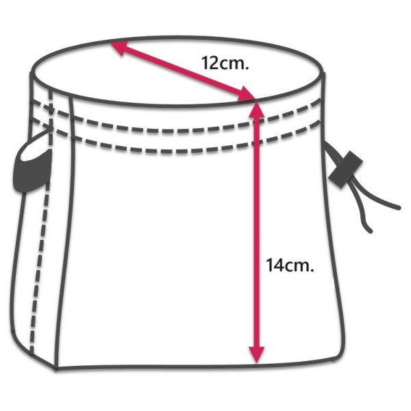 SIERRA Climbing Cube Comic B/W ziazsák