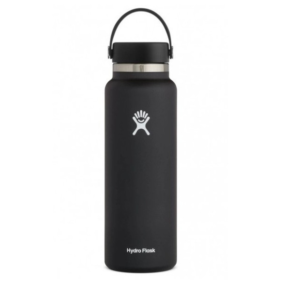 Kulacs Hydro Flask Wide Mouth 40 oz (1182 ml) fekete