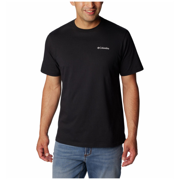 Columbia North Cascades Short Sleeve Tee férfi póló fekete