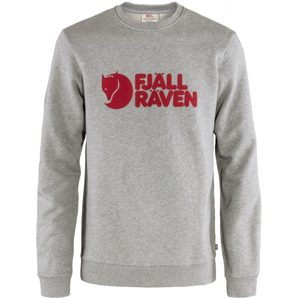 Férfi pulóver Fjällräven Fjällräven Logo Sweater M szürke