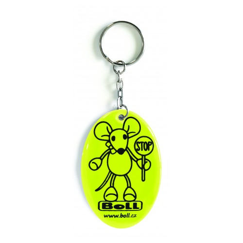 Kulcstartó Boll Reflective Pendant 3 sárga Yellow
